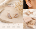 Aretes Elegancia que Florece Detalles Elenita