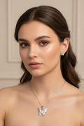 Juego mariposa plata modelo
