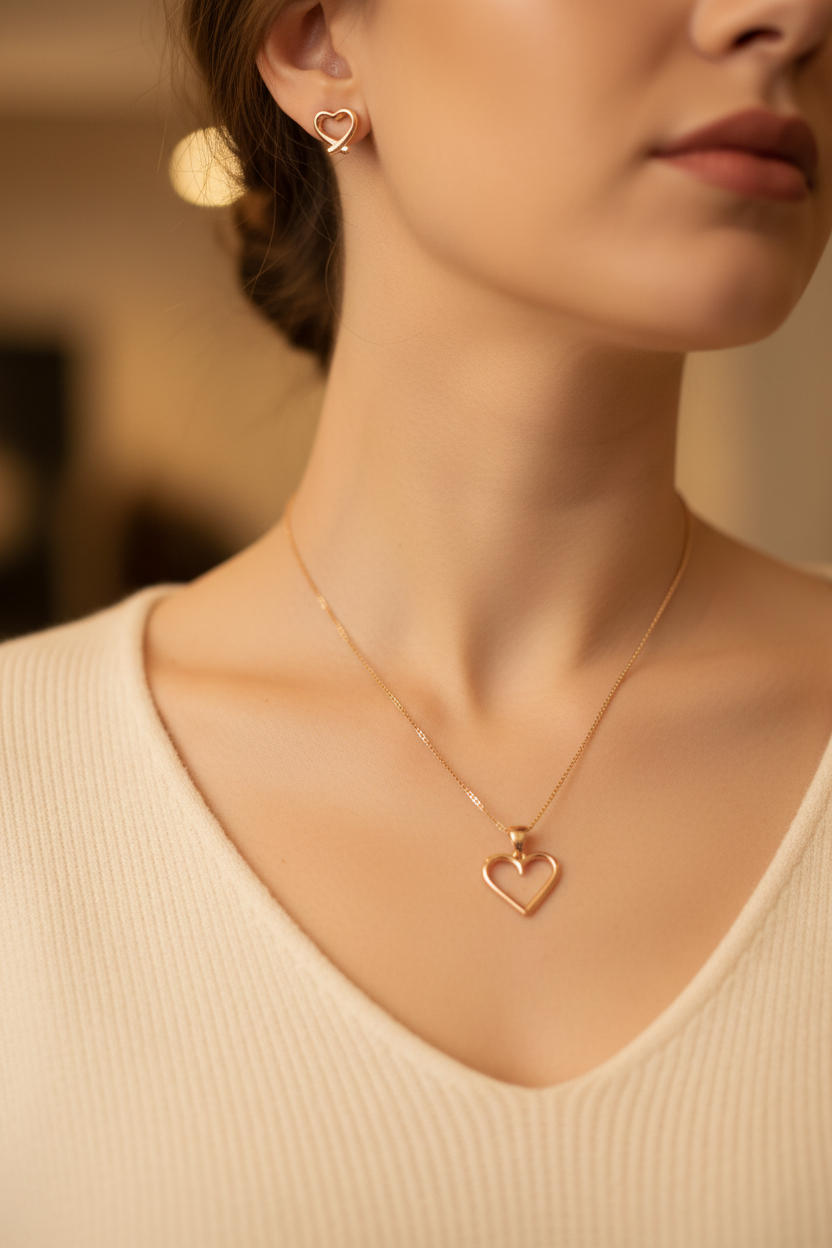 Juego corazón lifestyle mujer